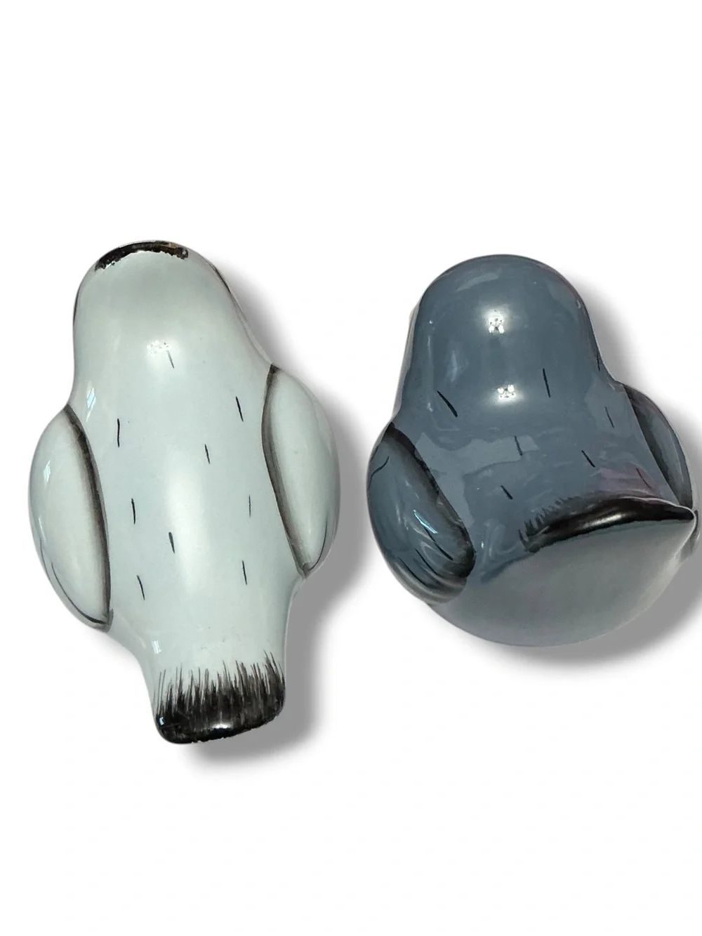 Target Ceramic Bird Figurine Pair in Blue & Cream